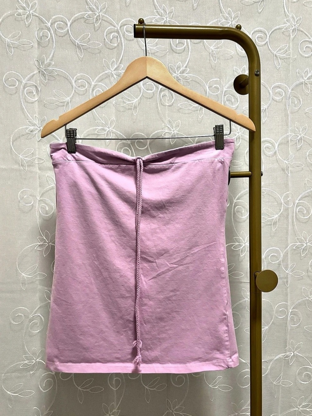 Suzy Shier Signature Pink Tube Top Size Medium - With Built in Bra